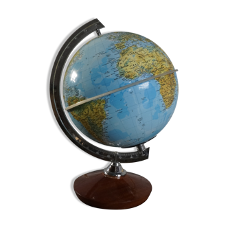 Mappemonde lumineuse