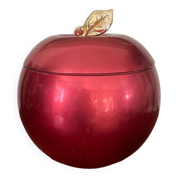 Seau à glace pomme vintage