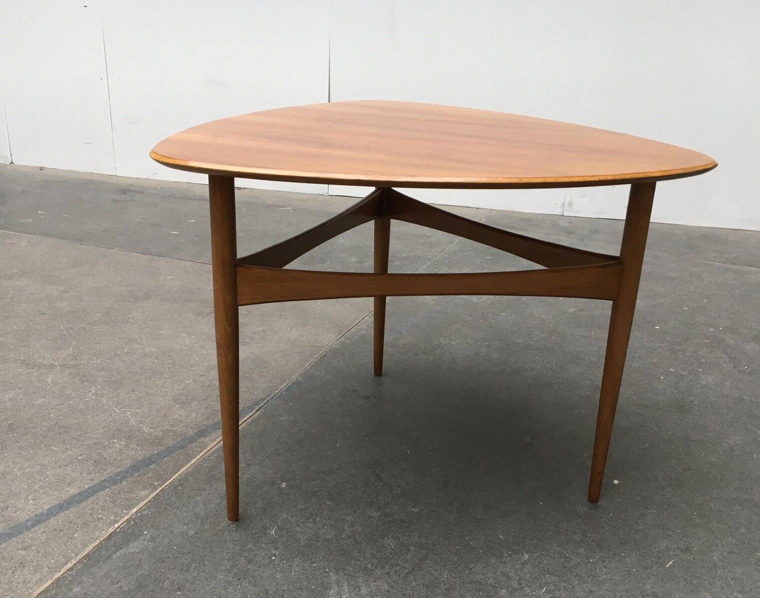 Mid-century tripod coffee table