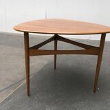 Mid-century tripod coffee table