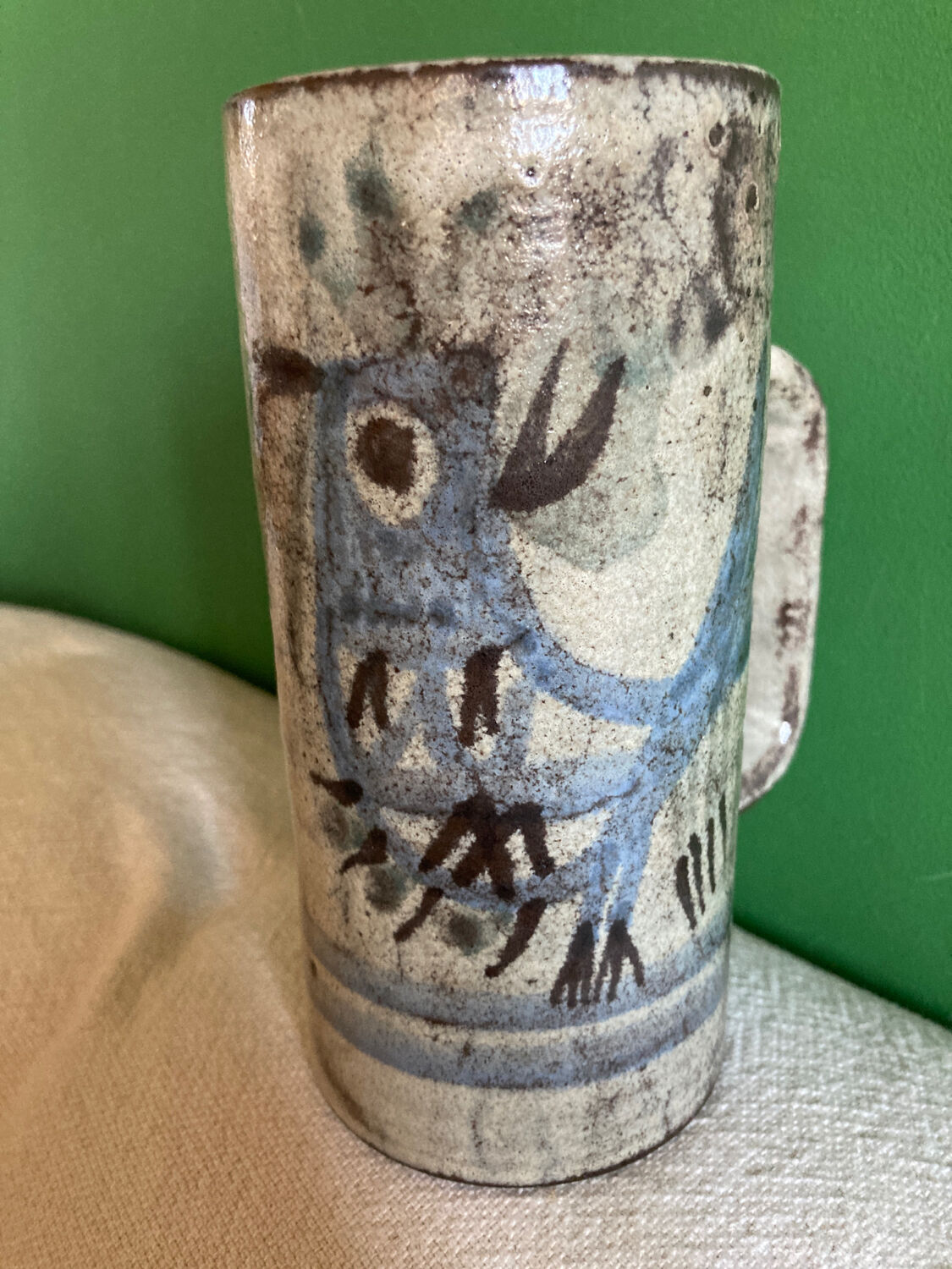 Mug / ceramic vase Gustave Reynaud