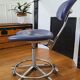Fauteuil de dentiste en cuir vintage