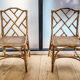 Ensemble table et chaises en rotin