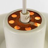 White pendant light PH 4/3 by Poul Henningsen for Louis Poulsen. Denmark 1970s