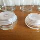 Lot of 4 vintage glass jars