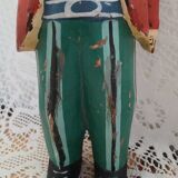 Antique wooden clown