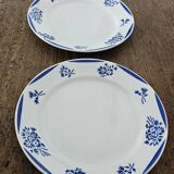 Old Lunéville dinner plates