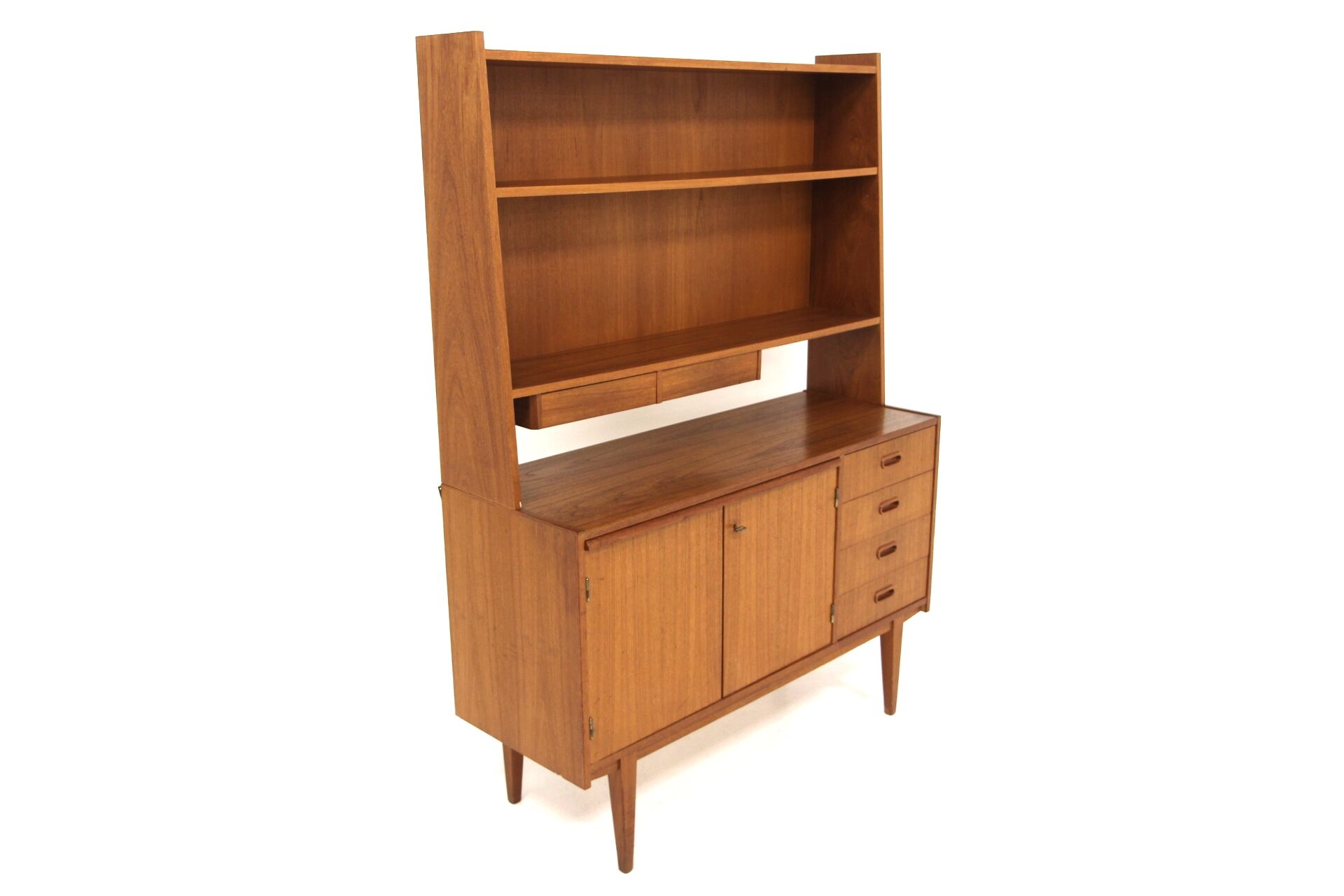 Secrétaire scandinave en teck, Suède, 1960