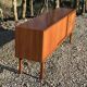 Enfilade en teck de Tom Robertson pour McIntosh années 1960, Collection Portes coulissantes Sunburst