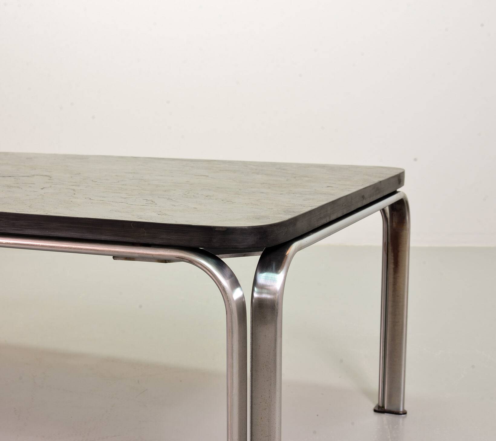 Heinz Lilienthal Slate Blackstone Rectangle Coffee Table, Model Bogota 70s