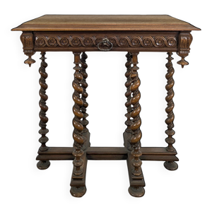 Table en noyer de style - xiii