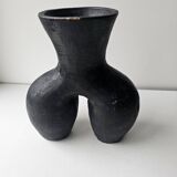 Magnificent Coco Fesse vase in ceramic terracotta Design - 23cm
