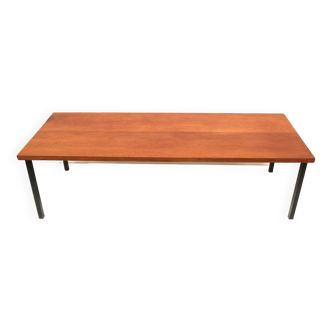 Large vintage rectangular coffee table made in the 1960s