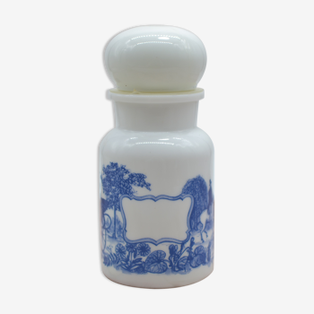 Opaline apothecary jar, Victorian style