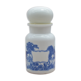 Opaline apothecary jar, Victorian style