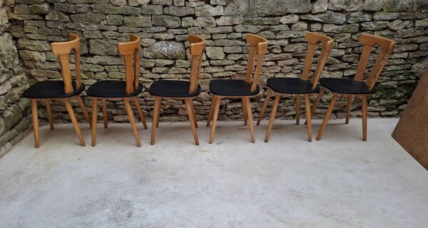 Lot de 12 chaises de bistrot