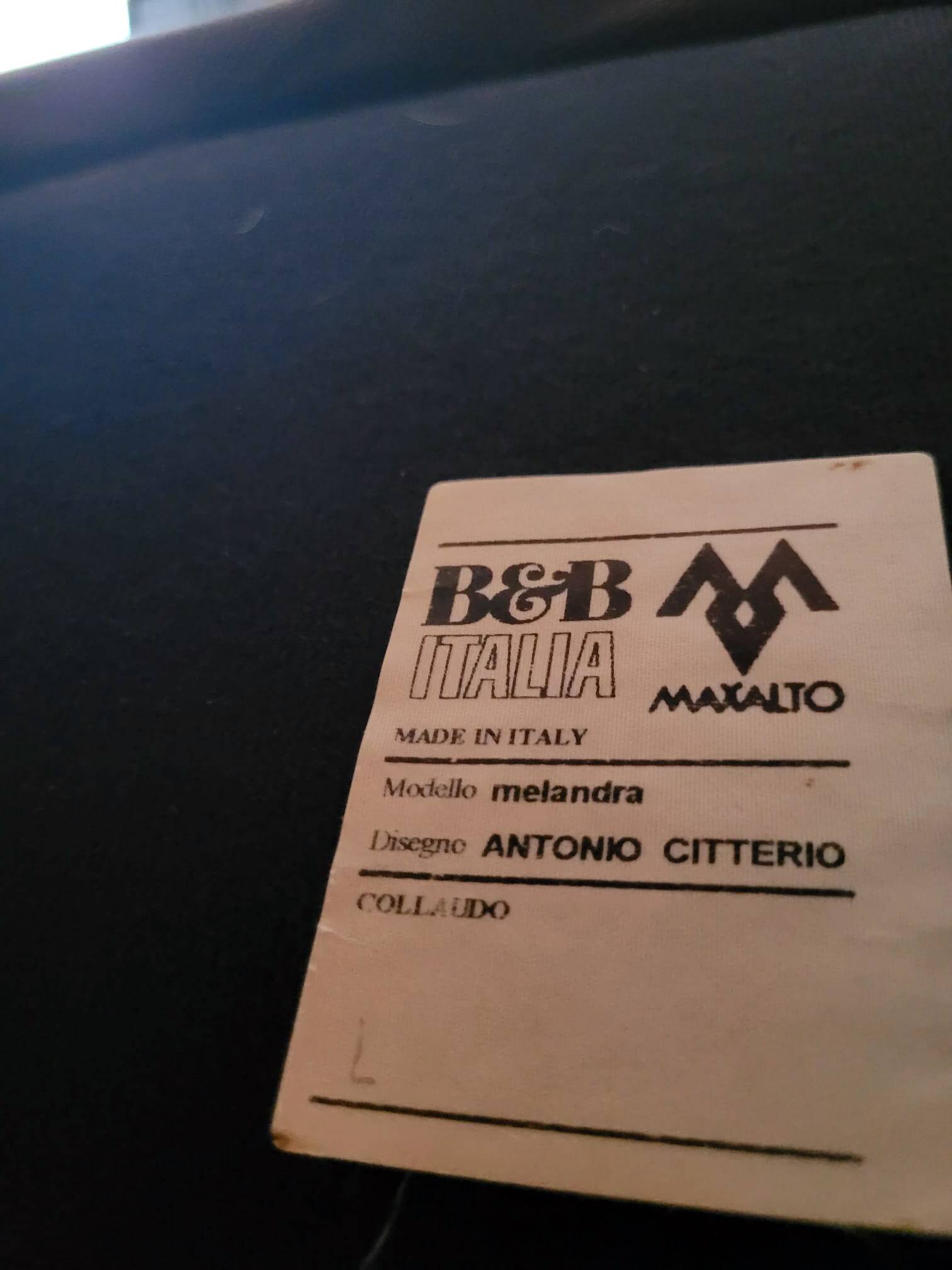 2x B&B Italia Melandra dining chairs by Antonia Citterio