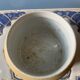 Mustard/jam pot in black jasper Wedgewood on a cane.