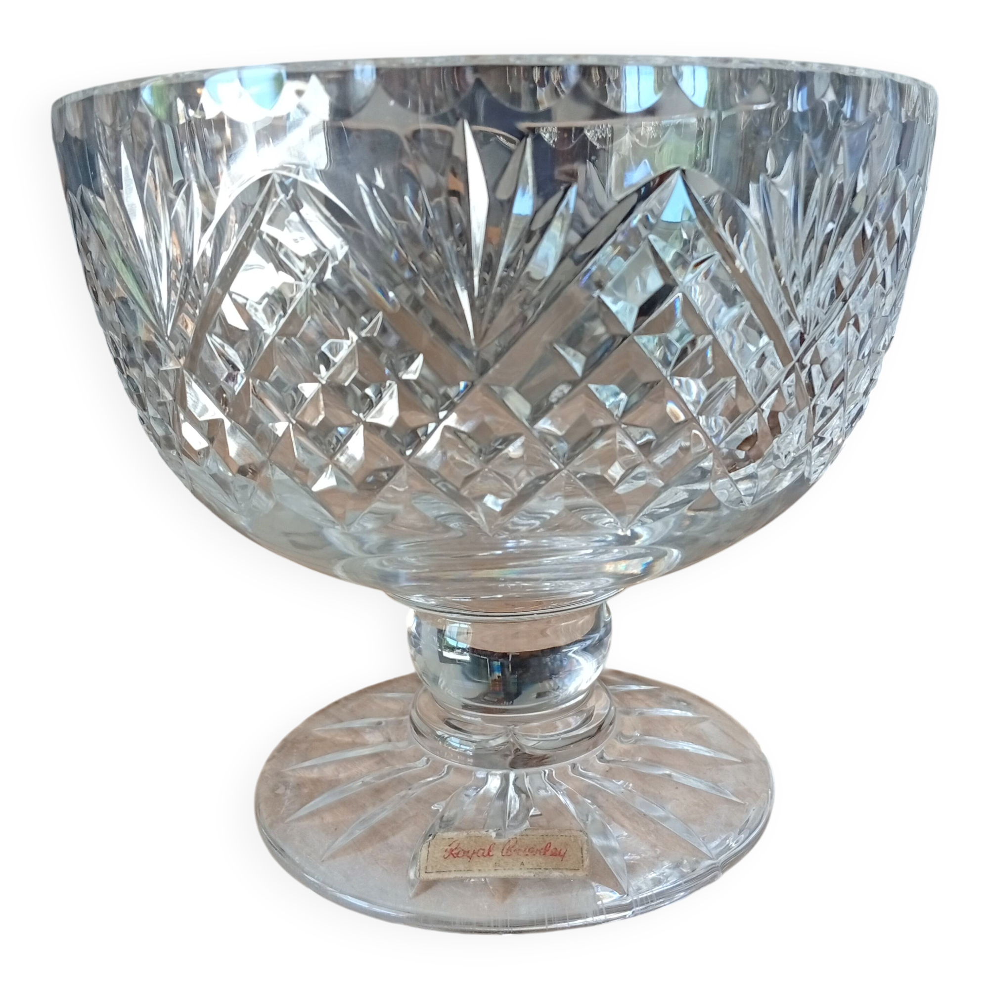 Crystal centrepiece