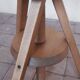 Tabouret bois tripode à vis