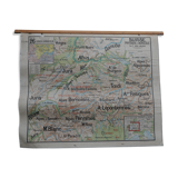 School map of Switzerland
