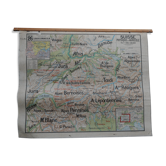 School map of Switzerland