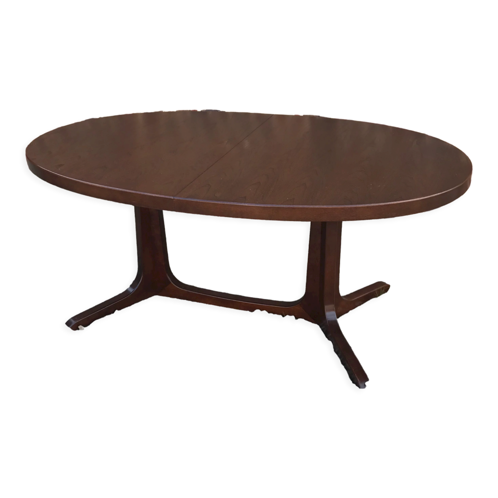 Scandinavian design oval dining table