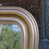 Louis Philippe gilded antique mirror