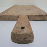 Cutting board solid wood patinated vintage