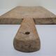 Cutting board solid wood patinated vintage