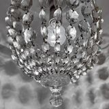 50s crystal hot air balloon ceiling light