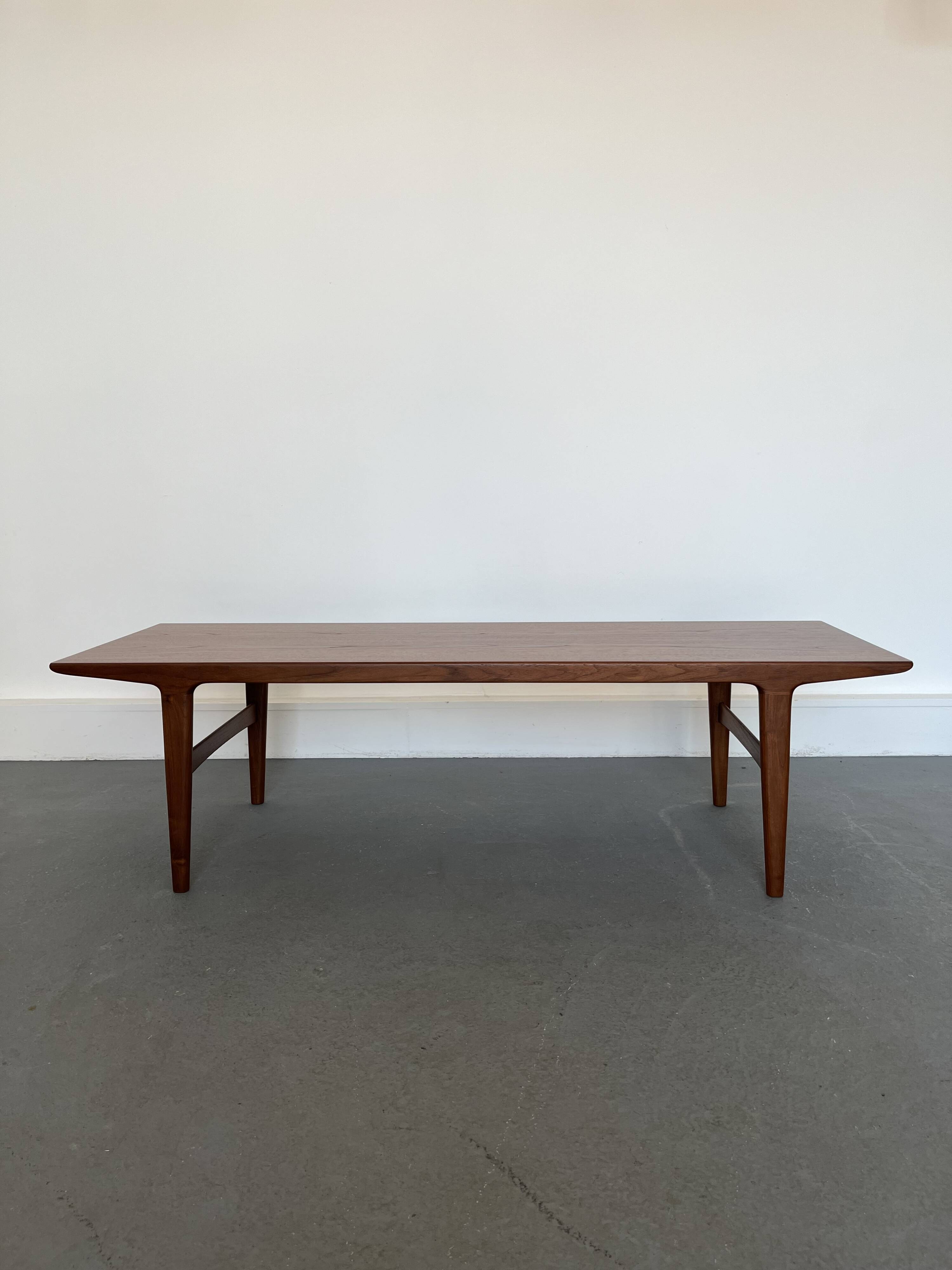 Scandinavian teak table by Niels Otto Møller, 1960s
