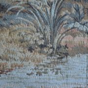 "Fishing party of Madame de Maintenon" Classical-inspired tapestry