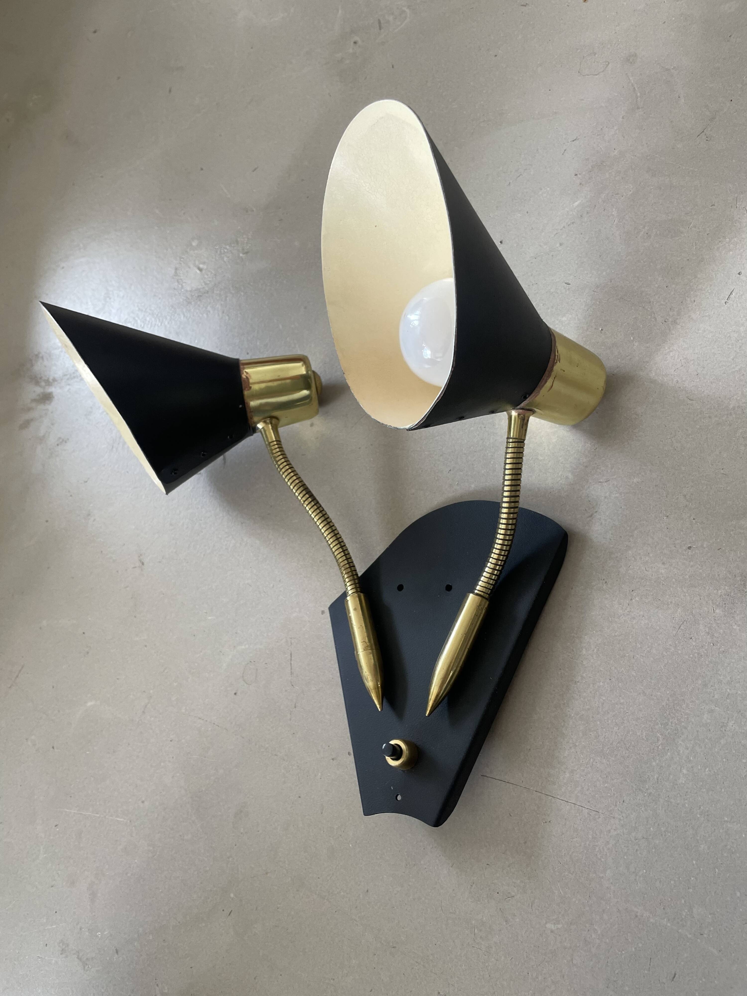 50s wall light