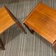 Pair of Scandinavian teak bedside tables