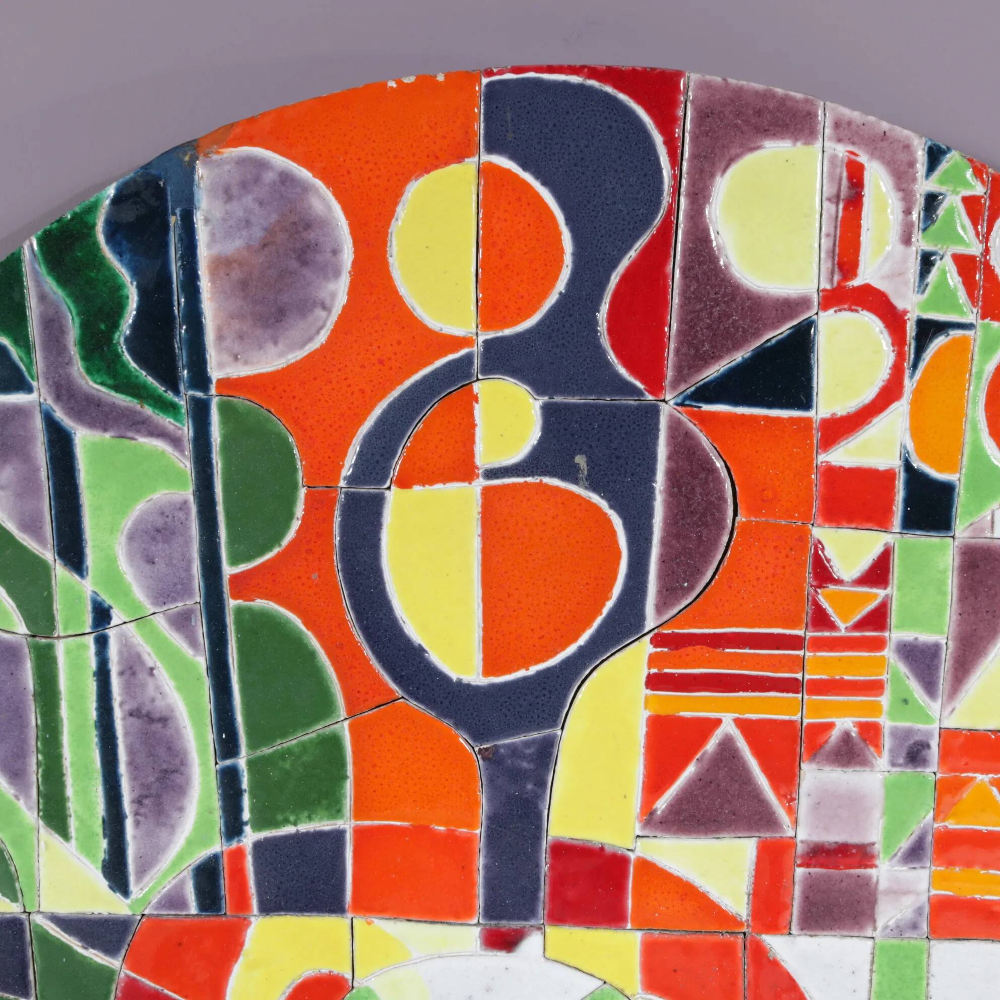 Ceramic artwork from the ABN building, Netherlands 1970