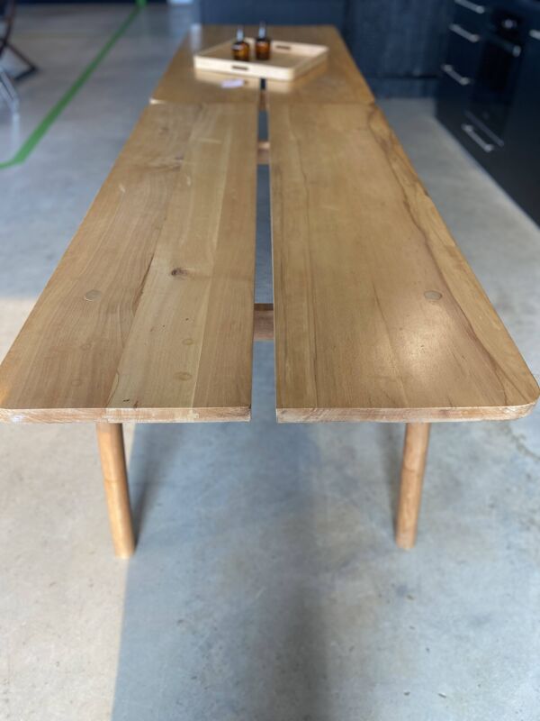 Table ''grain de café'' vintage années 60 - Pierre Gautier