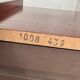 Paire de chevets mid century Roche Bobois vintage avec éclairage intégré