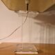 70's plexiglass lamp by David Lange