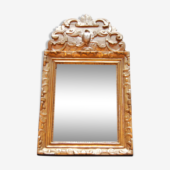 Mirror with pediment, Regency style