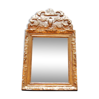 Mirror with pediment, Regency style