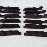 12 wooden knife holders