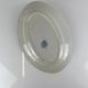 Oval ironstone plate model "Laurels" by Moulins des Loups - Hamage, 1900