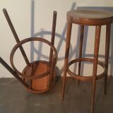 Pair of Baumann bar stools