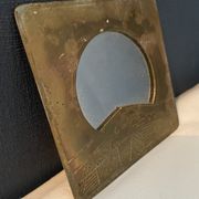 Miroir en laiton