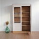 Antique library showcase