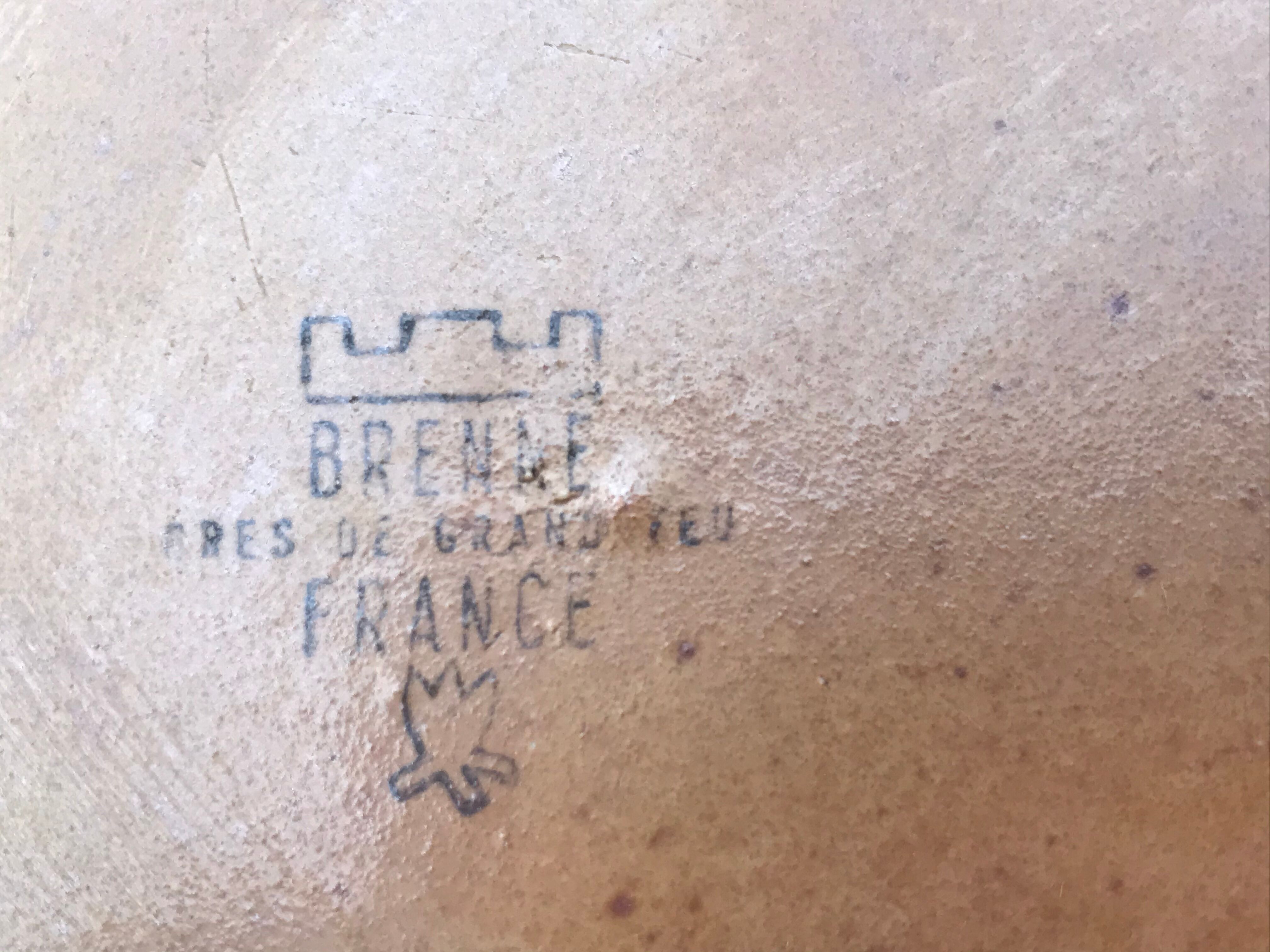 Lot of 10 Plates of Brenne Sandstone