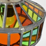 Color stained glass suspension