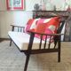 Scandinavian-style bench