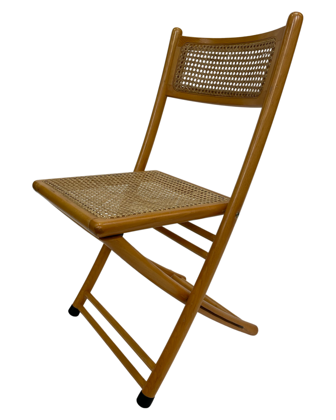 Vintage cesca style wooden folding chair design